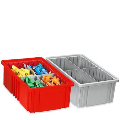 Giant Stackable Bin Organizer - 48 x 18 x 72 with 15 x 20 x 12 1/2 Bins  H-9903 - Uline