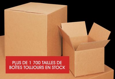 Boîtes de carton ondulé