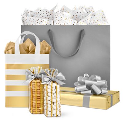 Metallic Gift Boxes and Bags