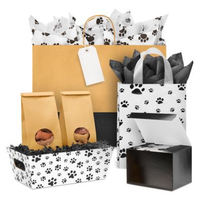 Pawprint Gift Boxes and Bags
