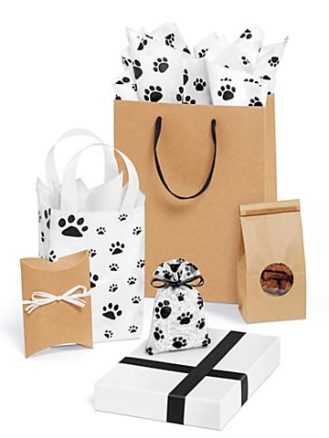 Pawprint Gift Boxes and Bags