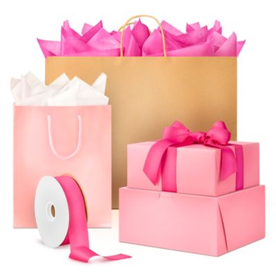 Pink Gift Boxes and Bags