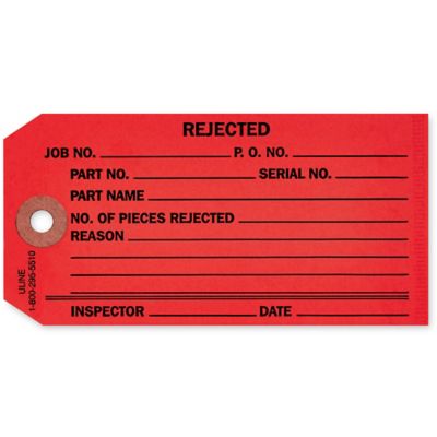 Inspection Tags