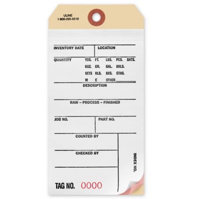 Hang Tags, Shipping Tags, Paper Tags in Stock - ULINE