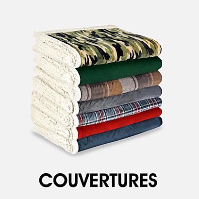 Couvertures – 300 $ ou plus