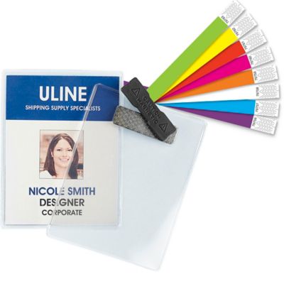 Sacs d'expédition en tissu avec étiquette – 8 x 12 po S-883 - Uline