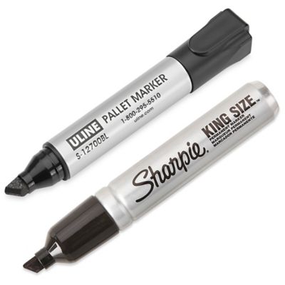 Super Sharpie® Markers - Black H-734BL - Uline