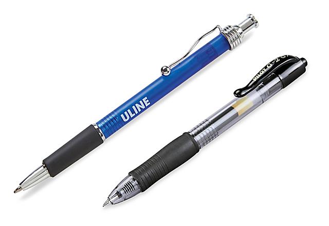 Uline Marker Pens Blue Fine-Tip 12/Box S-12699BLU 