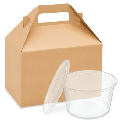 Paper Food Containers - 16 oz - ULINE - Carton of 500 - S-21360