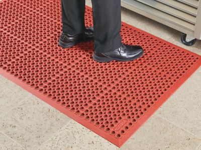 Corrugated Rib Runners, Corrugated Rubber Mat in Stock - ULINE