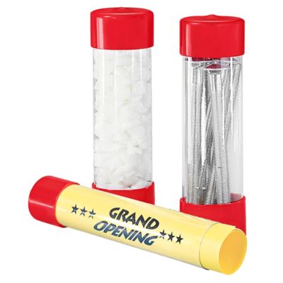 Clear Plastic Tubes - 3 x 36 S-11362 - Uline