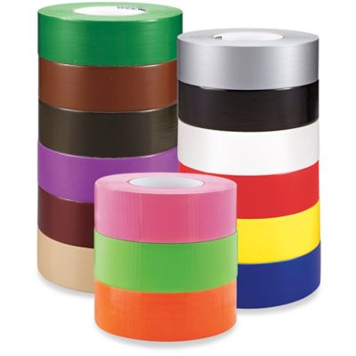 Cinta Adhesiva de Colores - 3 x 55 yardas, Blanca, 75 mm x 50 M S-2051W -  Uline