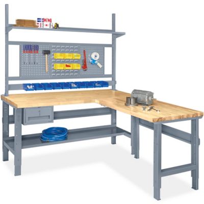 Workbench Mat - 48 x 22, Black - ULINE Canada - H-8179BL