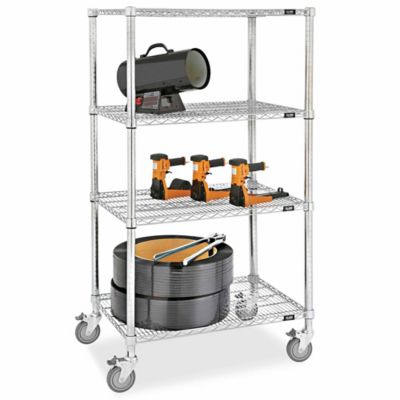 Mobile Wire Shelving