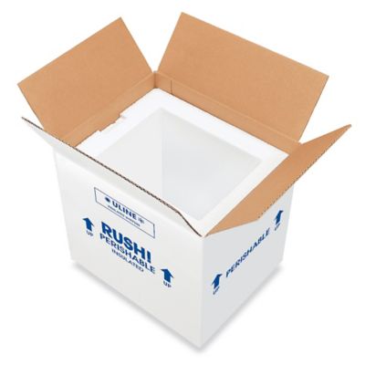 Shoe Boxes - 14 x 8 x 5, Kraft S-10586K - Uline