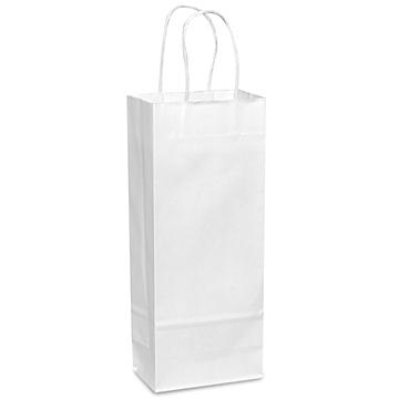 White Paper Wine Bags
