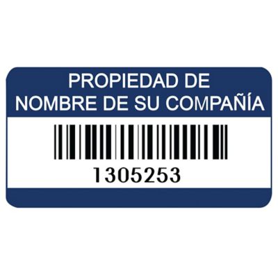 Etiquetas Adhesivas de Activos
