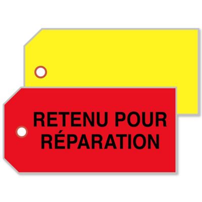 Étiquettes colorées à impression personnalisée