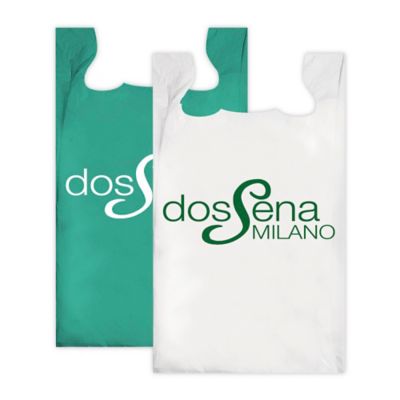 Custom Printed T-Shirt Shopping Bags#