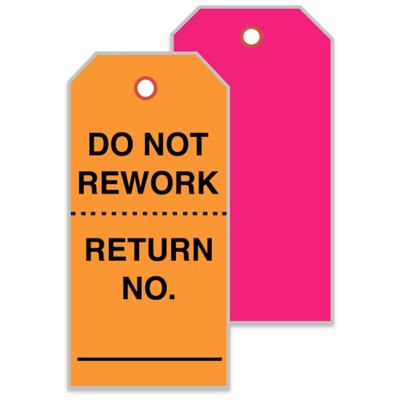 Custom Printed Fluorescent Tags