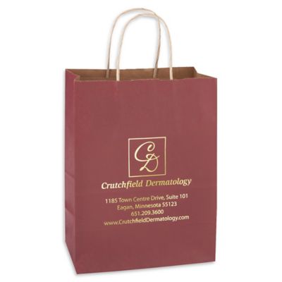 Custom Hot Foil Stamped Paper Bags