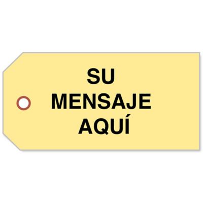 Etiquetas Colgantes Manila con Impresión Personalizada