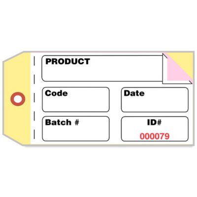 Custom Printed Multi-Part Tags