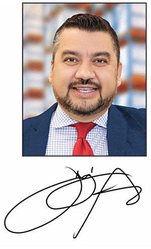 José Benitez Chavez - Portrait and Signature