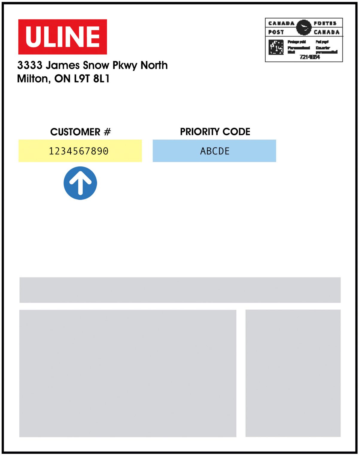 Votre numéro de client se trouve dans la case jaune située au dos de votre catalogue.