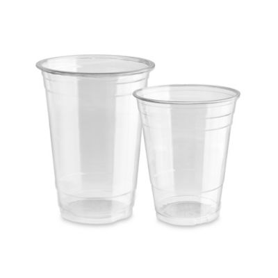 Uline Crystal Clear Plastic Cups