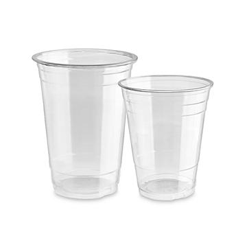 Uline Crystal Clear Plastic Cups