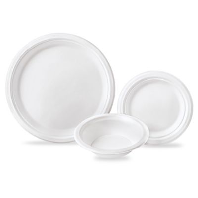 Assiettes et bols compostables