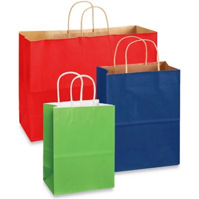 Colored Shopping Bags