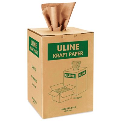 Boîte distributrice de papier kraft