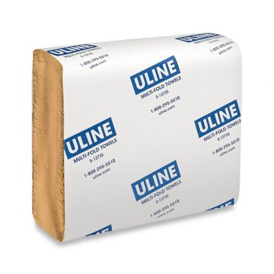 Uline Kraft Multi-Fold Towels