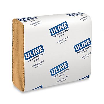 Uline Kraft Multi-Fold Towels