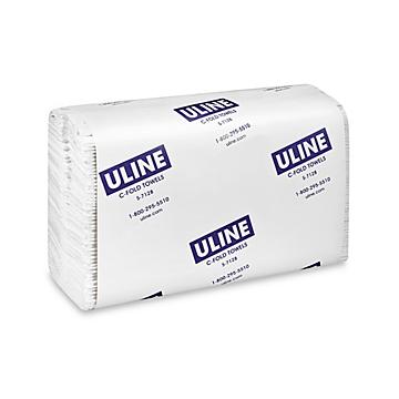 Uline – Serviettes de luxe pliées en C