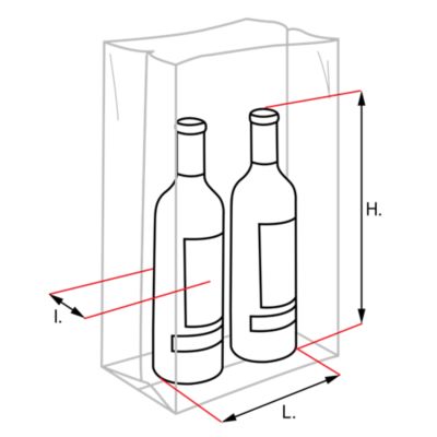 Sac &agrave; soufflets pour articles en 3D