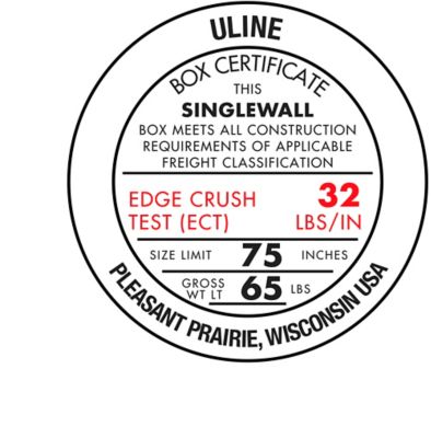 'Edge Crush Test (ECT) Stamp'