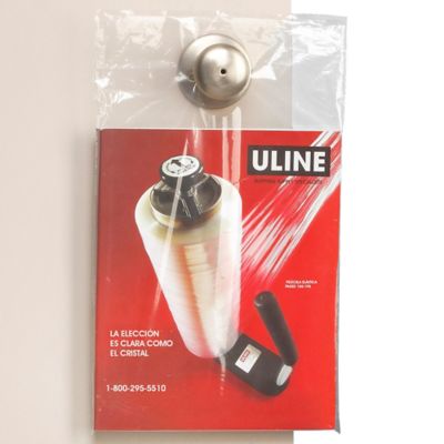 Uline Bolsas para Colgar en Puertas