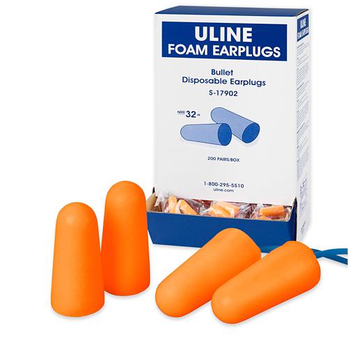 Uline – Bouchons d'oreilles en forme d'ogive