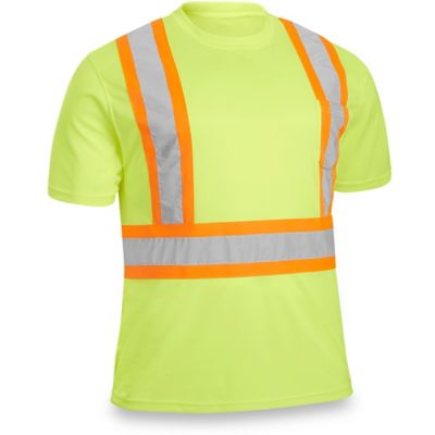 Hi-Vis Safety Sash Belt - Lime S-23369G - Uline