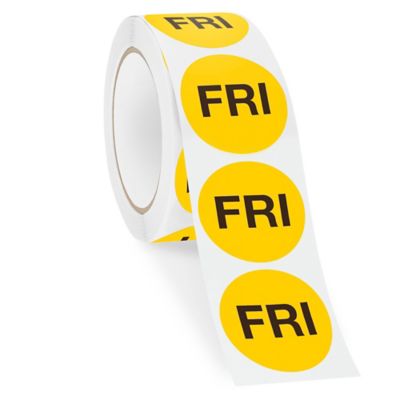 Inventory Labels, Removable Labels, Round Labels in Stock - ULINE