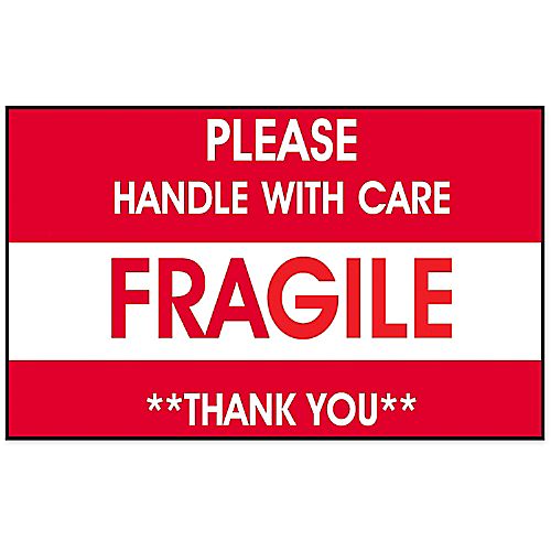 Fragile Shipping Labels