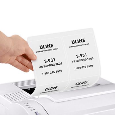 Étiquettes imprimables pour imprimante de bureau