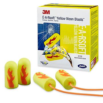 3M E.A.Rsoft™ Yellow Neon Blasts™ Earplugs