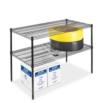 Two-Shelf Adjustable Wire Shelving