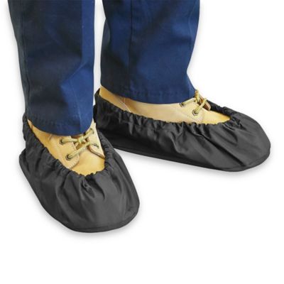 Uline Standard Shoe Covers - Size 12-15, Blue S-7874BLU - Uline