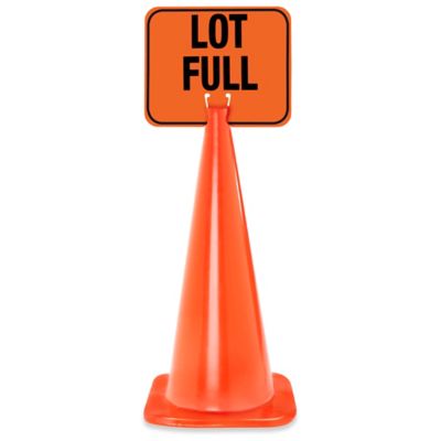 Traffic Cone Signs