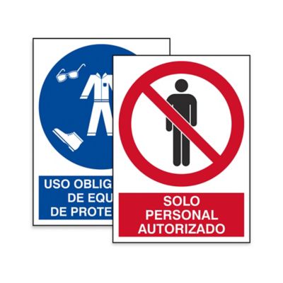 Señalamientos de Seguridad en Español